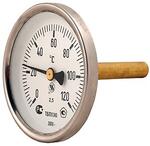 Термометр биметаллический ТБП63/50Т-(0-120)С