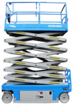 Tisel SP20140GS Самоходный ножничный подъемник с гидравлическим приводом