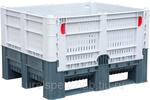 Разборный контейнер 1200х1000х760 перфорированный DPF-Box 10-100