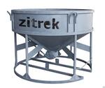 Бункер для бетона Zitrek БН-2.0 (люлька, воронка, лоток) низкая