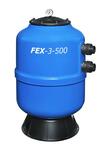 Фильтровальная емкость FEX-3, 600 ММ, синий цвет, без клапана 1 1/2 (BEHNCKE)