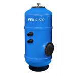 Фильтровальная емкость FEX-5 500 ММ, синий цвет, без клапана 1 1/2 (BEHNCKE)