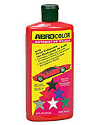 Автополироль цветной  ABRO сусилителями цвета
