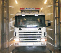 Установки моечные для тяжелых грузовых автомобилей XJ-800