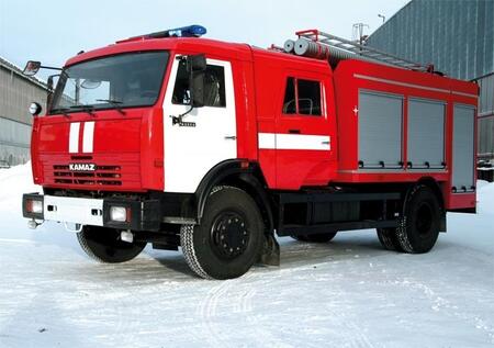 Автоцистерны пожарные АЦ-5,0-40 Камаз 43253 033 ПВ