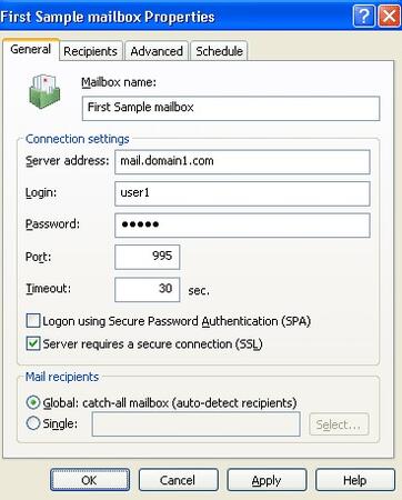 Программа Native POP3 Connector for Exchange 2000/2003
