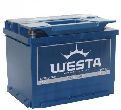 Аккумуляторная батарея WESTA standard 6ст-62Aз