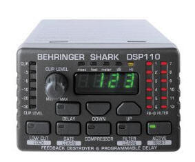 Портативный микрофонный предусилител Behringer DSP 110 SHARK