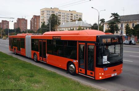 Городской пассажирский автобус МАЗ-205
