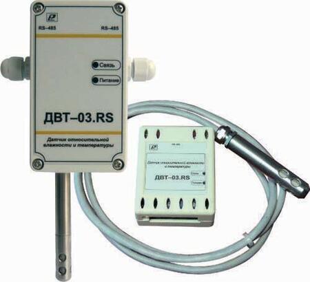 ДВТ-03.RS.Р – цифровой датчик температуры и влажности с функцией регулятора от производителя