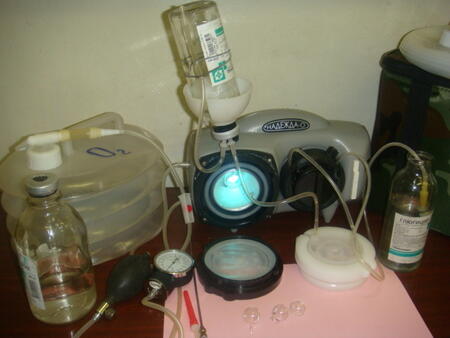 Аппарат ультрафиолетового облучения (УФО), озонирования крови и физрастворов