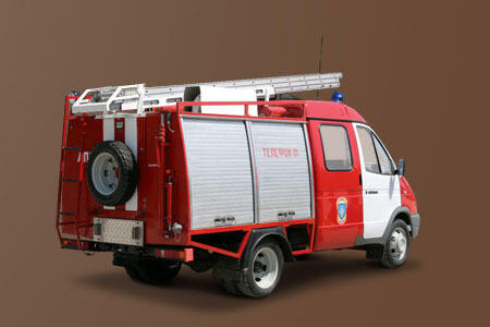 Пожарный автомобиль первой помощи на базе ГАЗ-3302