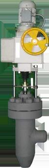 Клапан непрерывной продувки КНП DN 20-250мм, PN до 50МПа