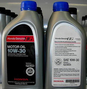 Моторное масло HONDA 10W-30