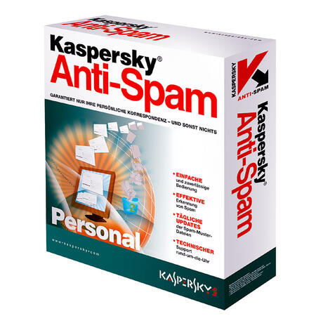 Продукт антивирусный программный Kaspersky Anti-Spam