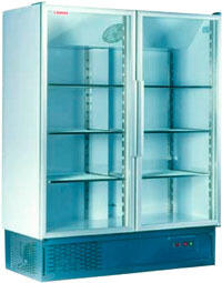 Шкаф холодильный Арктика стеклянный