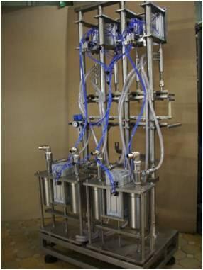 Комплект полуавтоматического оборудования  для розлива  подсолнечного масла _ 2011 г.в. (01850)	