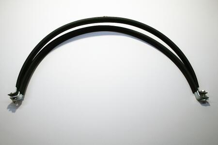 Стяжки кабельные стальные с ПВХ 7.9*300