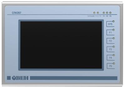 Панельный программируемый логический контроллер ОВЕН СПК107, СПК110