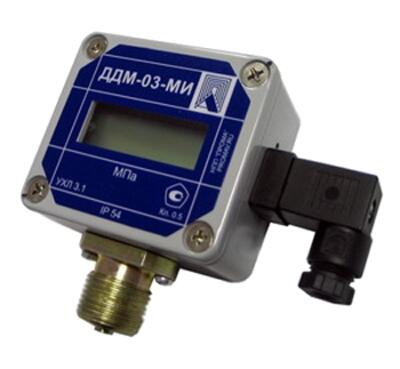 Датчик давления многопредельный с индикацией и сигнализацией ДДМ-03МИ