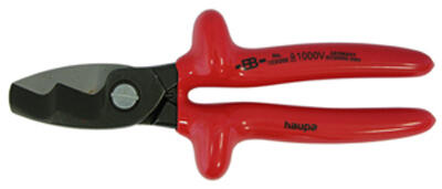 Обоюдоострые ножницы для резания кабеля VDE Haupa 200128