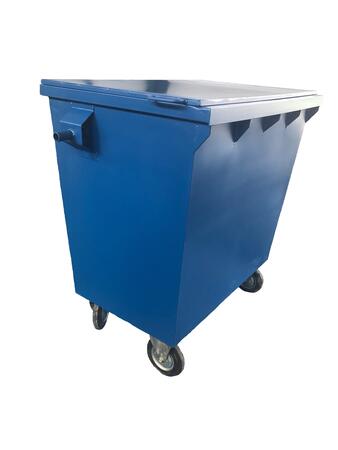 Металлический контейнер для мусора 770 литров