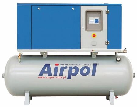 Винтовые компрессоры Airpol KT 3-15 с осушителем и фильтрами сжатого воздуха – на ресивере