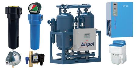 Системы очистки воздуха (сепараторы, фильтры, осушители, водомаслоотделители)