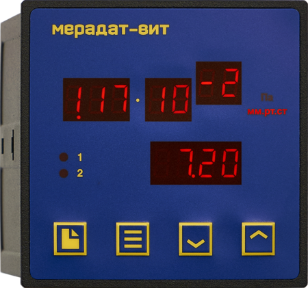 Прибор для измерения давления газов Мерадат-ВИТ12Т4