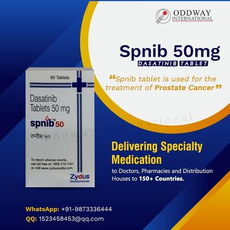 Купить Спниб 50 мг онлайн (таблетки дазатиниба)