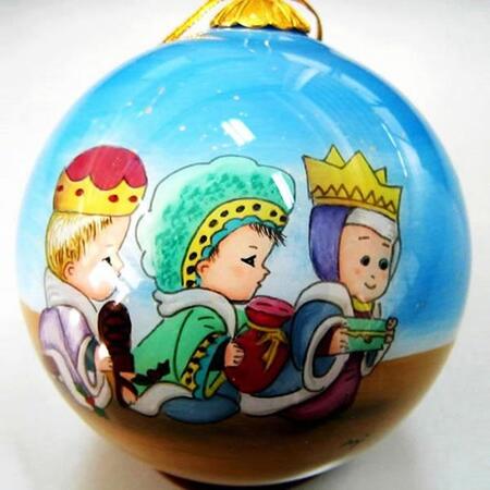 Christmas Balls,Hand Painted Glass Christmas Tree Ornaments