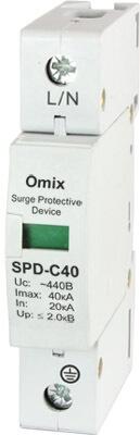 Устройство защиты от импульсных перенапряжений Omix SPD-C40