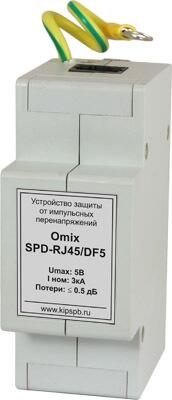 Устройство защиты от импульсных перенапряжений Omix SPD-RJ45