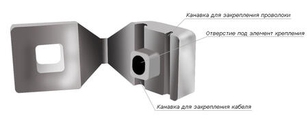 Изолятор специальный полиэтиленовый - модернизированный ИСП-М ЭСК.000