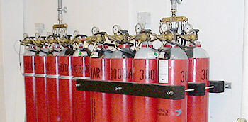 Модули установок газового пожаротушения 7-ой серии