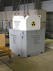 Контейнеры для радиоактивных отходов. Контейнеры железобетонные НЗК-150-1,5П(С)