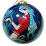 Christmas Ball,Glass Christmas Ball,Hand Painted Glass Ball