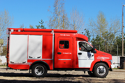 Первая пожарная автоцистерна на базе ГАЗон NEXT на выставке «КОМПЛЕКСНАЯ БЕЗОПАСНОСТЬ-2016»