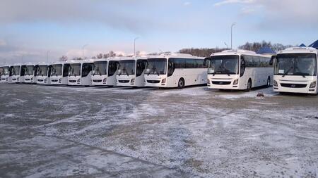 Hyundai Truck and Bus Rus поставит 30 туристических автобусов на Универсиаду 2019