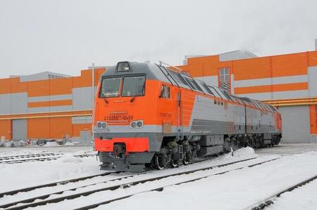 Трансмашхолдинг построил магистральный грузовой тепловоз для Казахстана