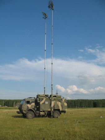 Партия современных многоканальных радиорелейных станций Р-419Л поступила на вооружение связистов ВВО