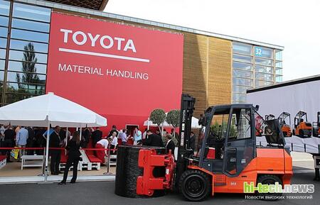 Автономные транспортные средства появятся на складах Тойоты