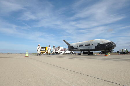 Орбитальный космоплан X-37B побил рекорд продолжительности полета предыдущей миссии