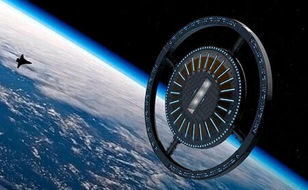 Космический отель с искусственной гравитацией появится на орбите в 2025 году