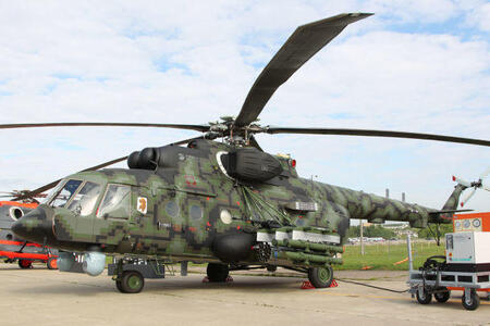 Вертолеты Ми-8АМТШ-ВН оснастят оборонными комплексами