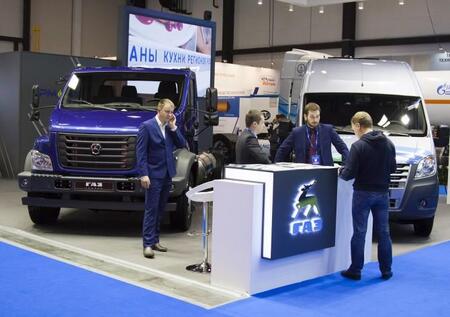 ГАЗ представил новые модели автомобилей на природном газе на международном газовом форуме