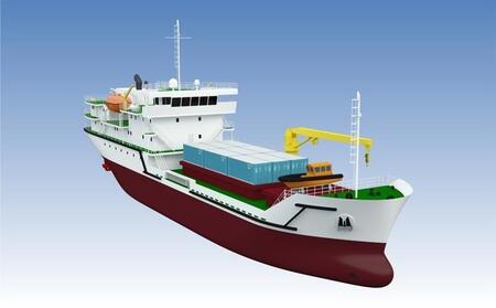 На Окской судоверфи заложено головное грузопассажирское судно проекта PV24 для Камчатки