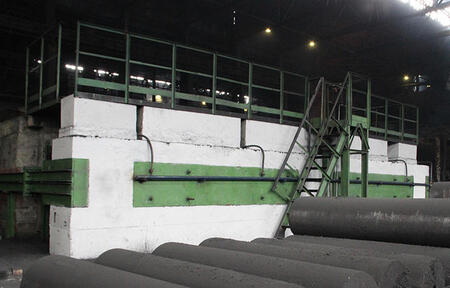 Новую печь графитации электродов запустили на Новочеркасском электродном заводе