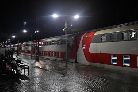 Новый двухэтажный поезд «Карелия» связал Петрозаводск и Москву
