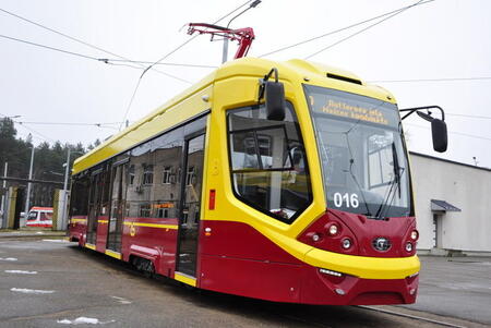 В Латвию поставлены 8 трамваев модели Сity Star «Тверского вагоностроительного завода»